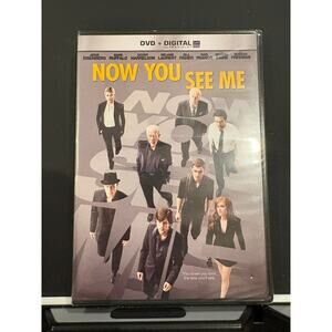 Now You See Me DVD UltraViolet Jesse Eisenberg Mark Ruffalo Morgan Freeman